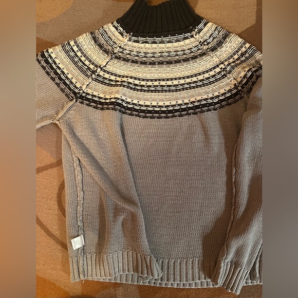 Knit Fair Isle sweater with Raglan sleeves, M - Picture 7 of 8